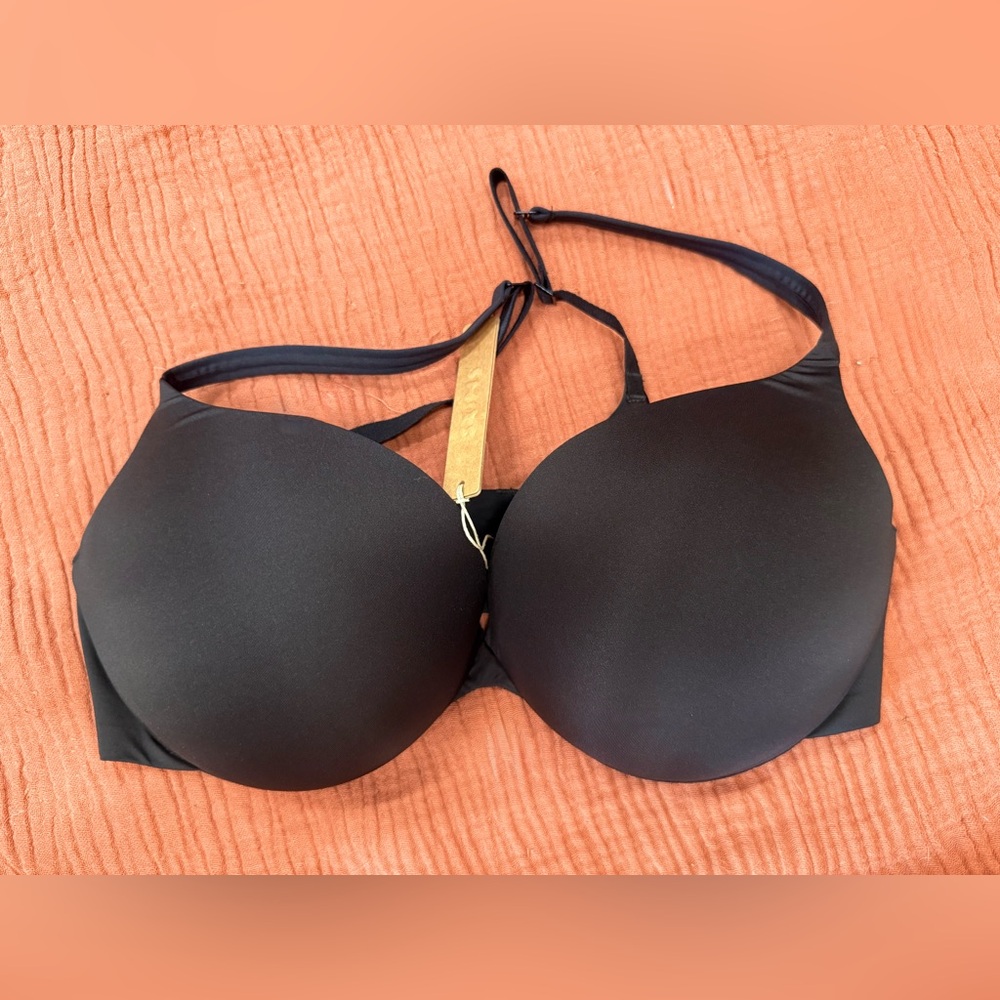 Skims Ultimate Teardrop Push Up Bra 38 D in Onyx NWT